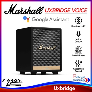 สินค้า ลำโพงบลูทูธ Marshall รุ่น Uxbridge Voice Bluetooth Speaker ลำโพงบลูทูธภายในบ้านสุดคลาสิค รับประกันศูนย์ไทย 1 ปี