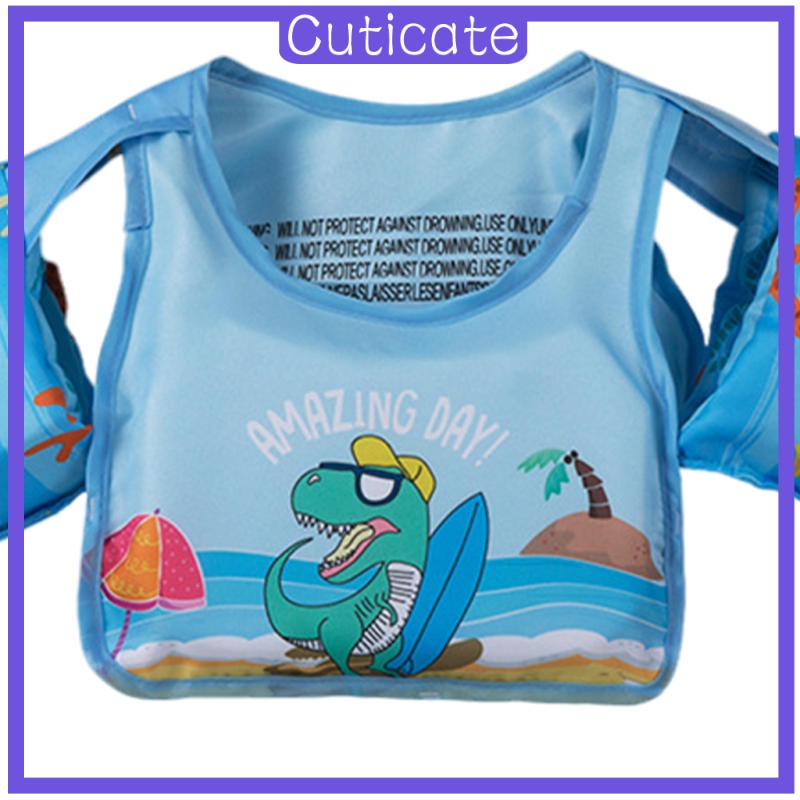 cuticate-kids-swim-vest-float-trainer-floating-pool-arm-band-jacket-for-baby-children