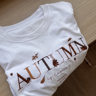 Pre-order | AUTUMN Embroidered tee