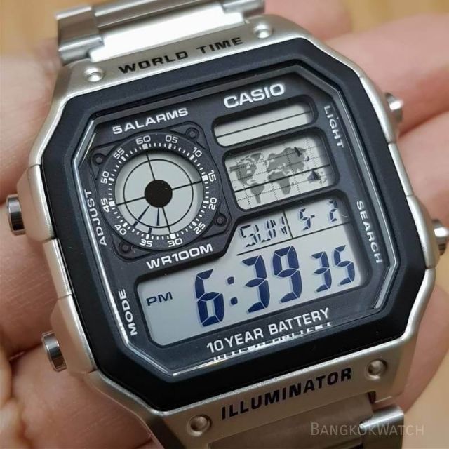 casio-แท้-กันน้ำ-100-พร้อมกล่องแบรนด์-สินค้ารับประกัน-1-ปี-ราคาเรือนละ-1-250-บาท