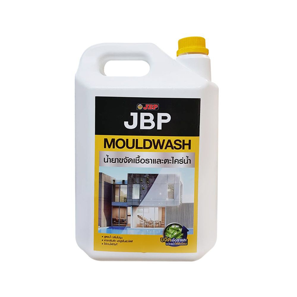 น้ำยาขจัดเชื้อราและตะไคร่น้ำ-jbp-mouldwash-ขนาด-5-ลิตร-หมั่นโป๊ว-เคมีภัณฑ์ก่อสร้าง-วัสดุก่อสร้าง-jbp-mouldwash-5l-clear