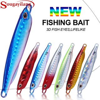 ภาพย่อรูปภาพสินค้าแรกของSougayialng Jigging เหยื่อตกปลาโลหะ 15 กรัม สีเขียว 15 กรัม ส่งเร็วจากไทย 1 ชิ้น