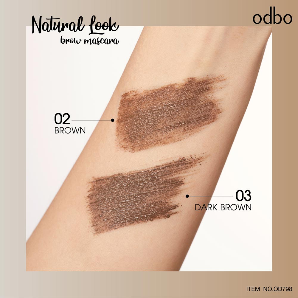 odbo-natural-look-brow-mascara-3-5g-โอดีบีโอ-เนเชอรัล-ลุค-บราว-มาสคาร่า-od798