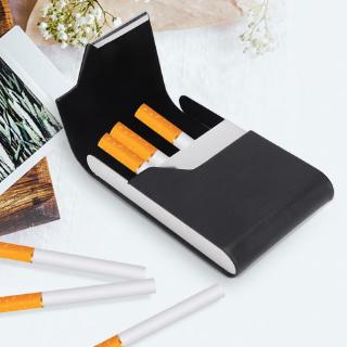 【สินค้ายอดนิยม】ALLINIT กล่องเก็บบุหรี่แบบบางมัลติฟังก์ชั่น 20 ชิ้น กล่องใส่บุหรี่ ที่เก็บบุหรี่ กล่องเก็บบุหรี่