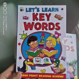 หนังสือภาษาอังกฤษสำหรับเด็ก key word let s learn book for kid English book