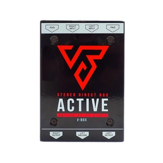 VL Audio Vbox Stereo Active ดีไอบ๊อก แอคทีฟ 2 ช่อง di box active ระดับมืออาชีพ AT Prosound