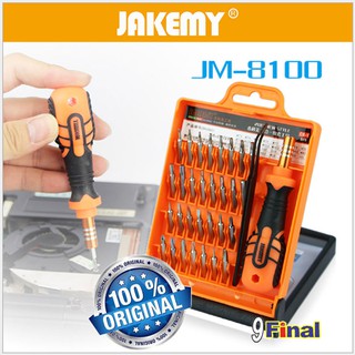 JAKEMY JM-8100 Hardware Screwdriver Multi Tools Set ชุดไขควงอเนกประสงค์ 32 ชิ้้น