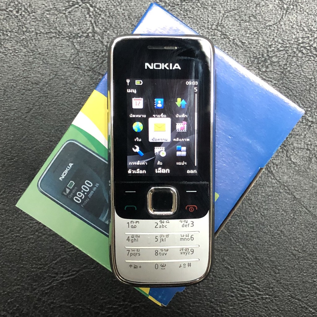 ด่าน-พร้อมส่ง-แท้จริง-nokia-2730-3g-โนเกีย-nokia-โนเกีย-จอใหญ่-ปุ่มกดมีเก็บปรายทาง-สามารถใช้ได้ทุกซิมการ์ด