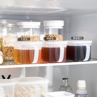 WCDJ44KN ลด 40.- กล่องเก็บของ กล่องเก็บของตู้เย็น กล่องเก็บอาหาร ที่เก็บของในครัว พลาสติกมีหู กล่องถนอมอาหาร มีหูจับ