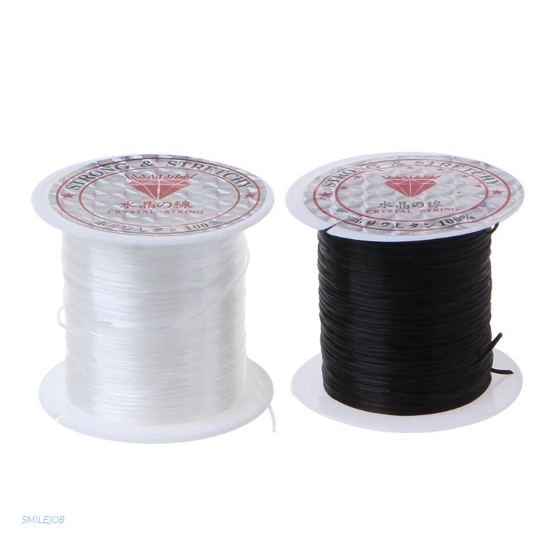 OB/ Elastic Clear Beading Thread Stretch Polyester String Cord for ...