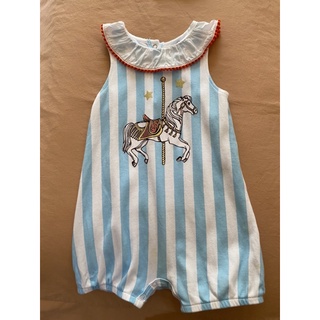 baby lovett romper size18-24 ผ้าดี คอลม้าหมุน