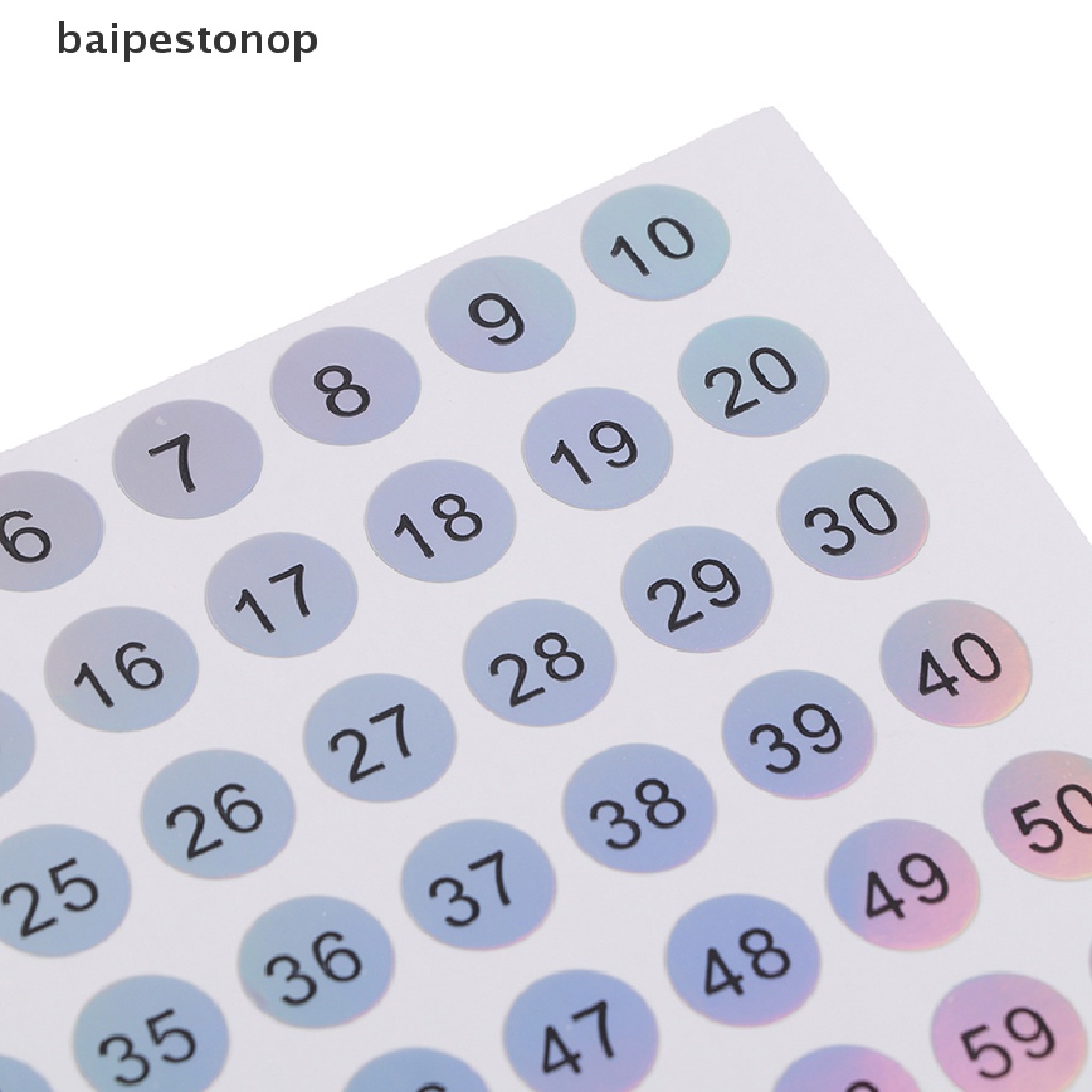 baipestonop-1-500-เลเซอร์ตัวเลข-สติกเกอร์ฉลาก-งานฝีมือ-ยาทาเล็บ-ลิปสติก-สีแท็ก-สติกเกอร์-ขายดี