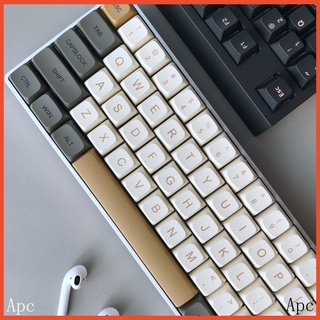 PBT Keycap XDA Profile Ember Sublimation Keycaps Mechanical Keyboard Key cap 125keys NJ68 64 Mechanical Keyboard PBT Dye-sub opaque gmk keycap cherry profile XDA Layout 108 104 87 84 keys FL980