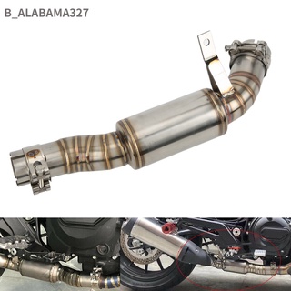 Alabama ท่อไอเสียสเตนเลส แบบเปลี่ยน สําหรับรถจักรยานยนต์ Benelli Leoncino 500 Bj500