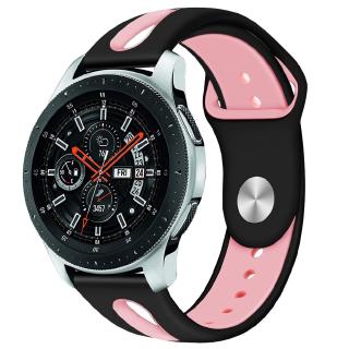 ภาพหน้าปกสินค้า22 มิลลิเมตรสายนาฬิกาสำหรับ Samsung Galaxy Watch 46 มิลลิเมตร R800 เกียร์ S3 คลาสสิกซิลิโคนกีฬาสายนาฬิกา 91030 ซึ่งคุณอาจชอบสินค้านี้