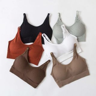 Sport Bra SB-20194 สปอร์ตบราสายเดี่ยวแบบสวม