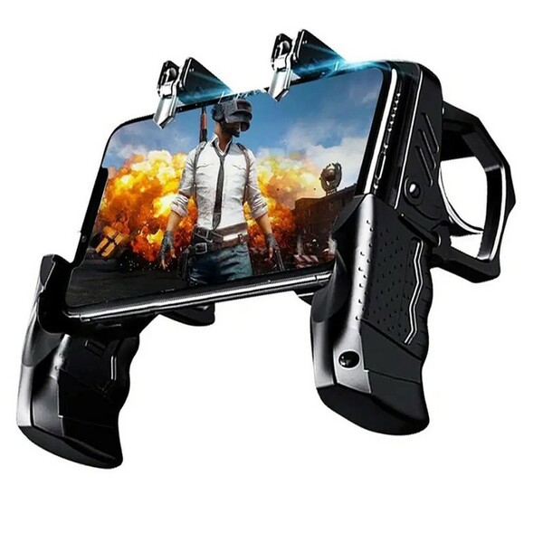 ภาพหน้าปกสินค้าITDiX จอยเกมส์มือถือ รุ่น K21 ด้ามจับพร้อมปุ่มยิง เล่นเกมแนว Shooter PUBG Free Fire จากร้าน itdix บน Shopee