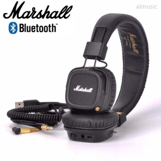 [Stock Available]MARSHALL MAJOR II BLUETOOTH Wireless On-Ear Headphones for iSO/Android