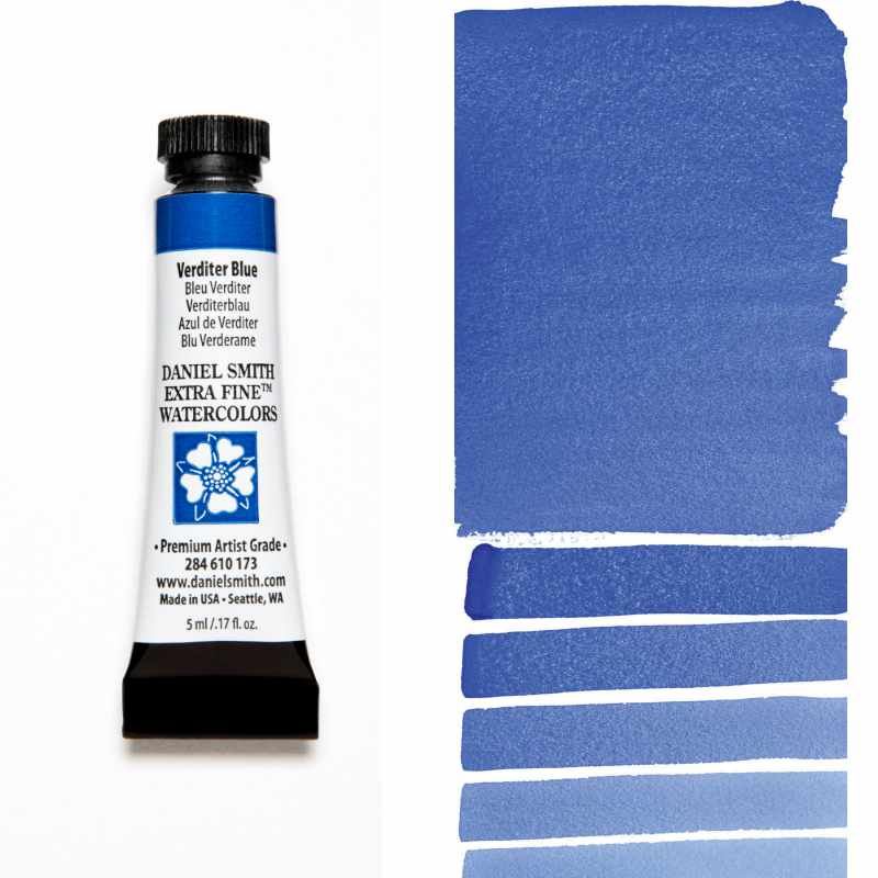 สีน้ำ-daniel-smith-เกรดอาร์ตติส-series-2-สี-verditer-blue-แบ่งขาย2ml