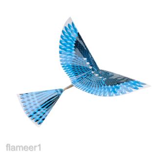 MagiDeal 1 Set Rubber Band Power DIY Air Plane Ornithopter Bird Model Kite