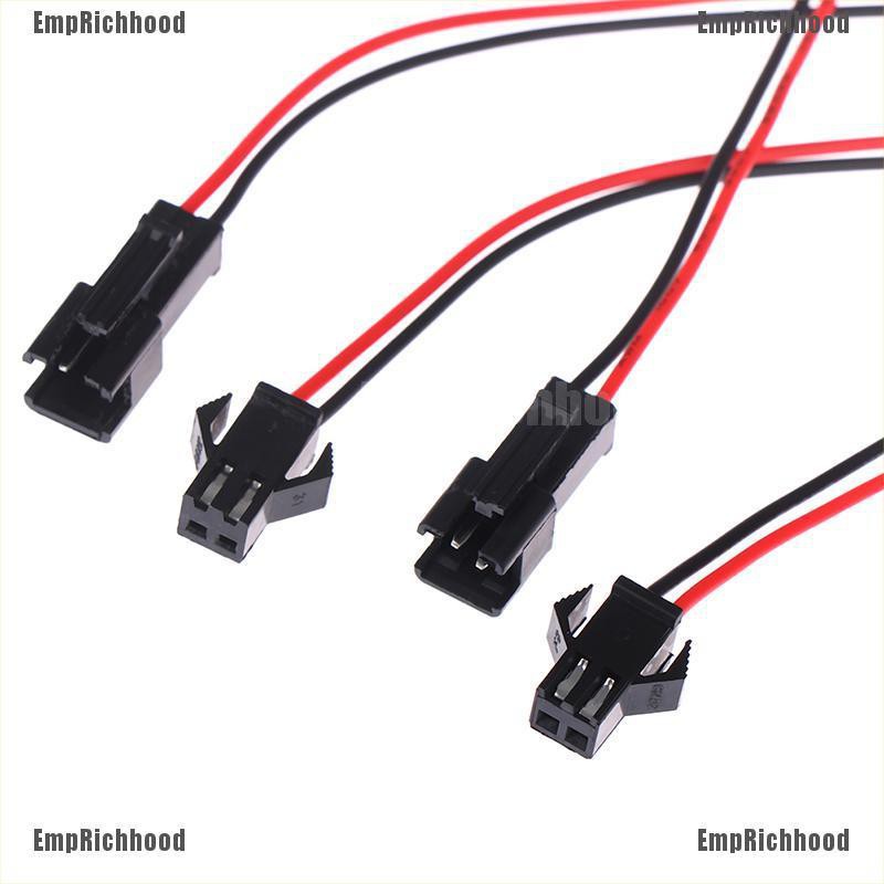 emprichhood-ขั้วต่อสายไฟ-5-10-20-ความยาว-sm-2-pins-ตัวผู้-ถึง