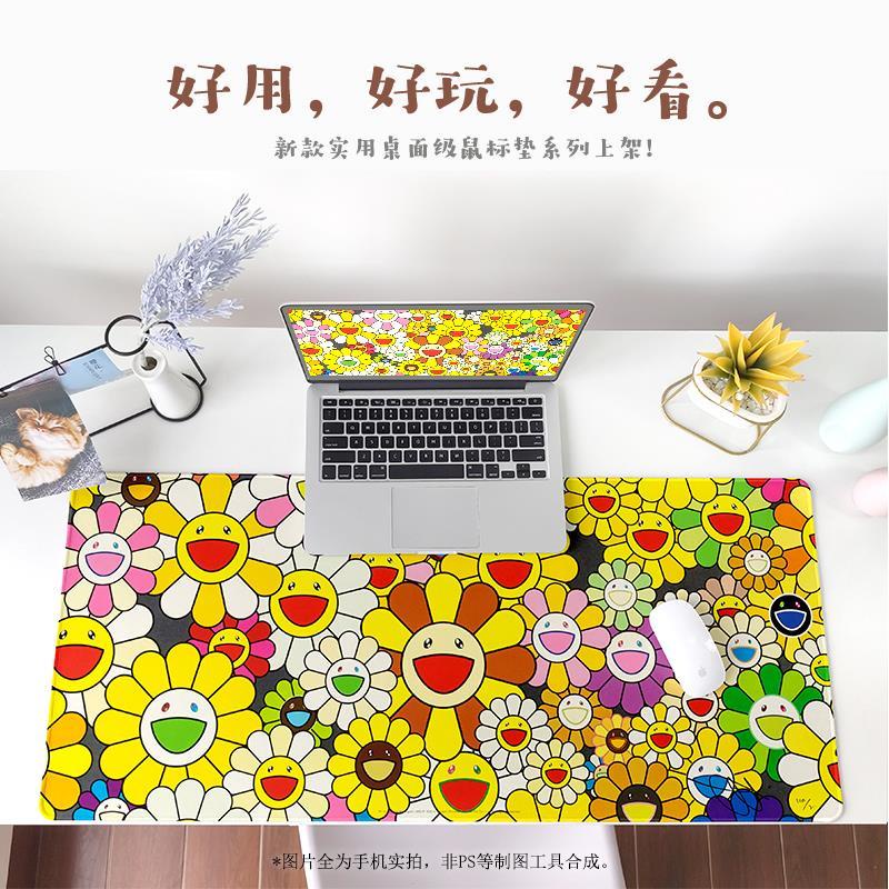 แผ่นรองเม้าส์-ลายน่ารัก-แผ่นใหญ่-กันลื่น-ทนทานแผ่นรองเมาส์-mouse-pad