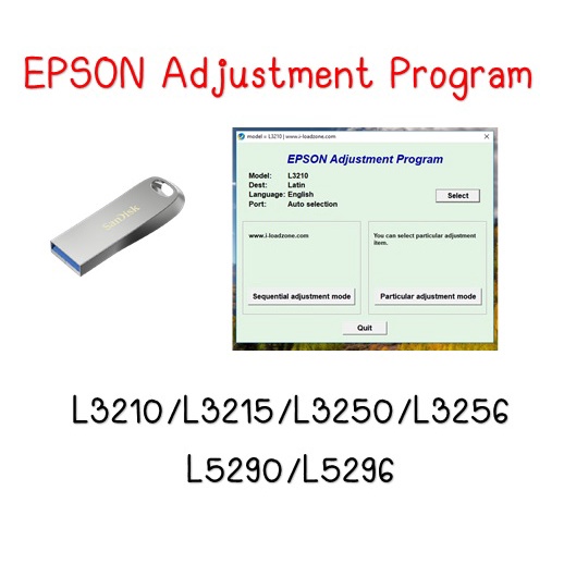 ภาพหน้าปกสินค้าโปรแกรมเครียร์ซับหมึก Adjustment EPSON L3210/L3216/L3256/L3250/L5290โปรแกรม เคลียร์ซับหมึก จากร้าน worrawut_2651 บน Shopee