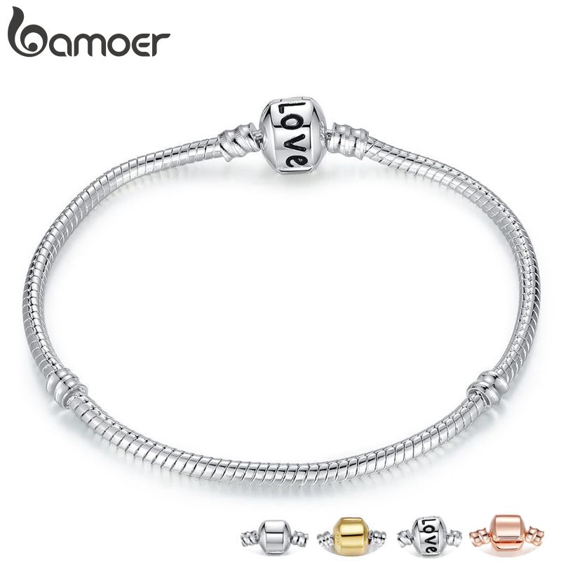 bamoer-สร้อยข้อมือโซ่งู-สีโรสโกลด์-และสีเงิน-pa1104