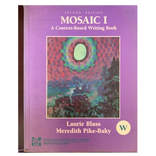 Mosaic 1 A content based writing book มือ 2