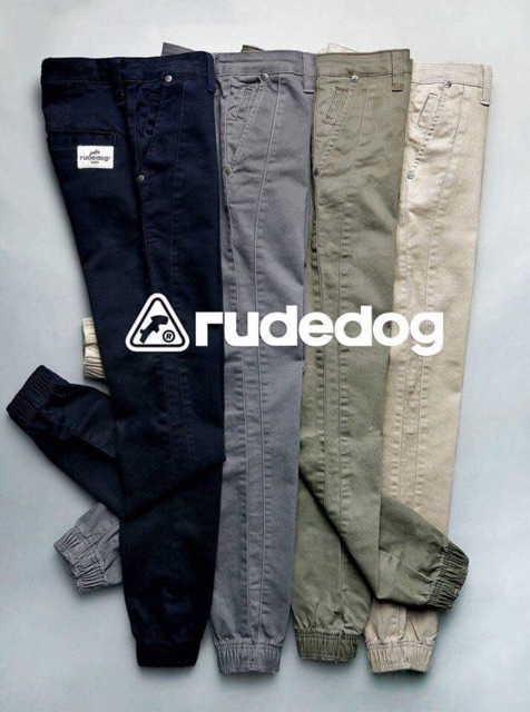 rudedog-luft-กางเกงขาจั้ม-สีครีม