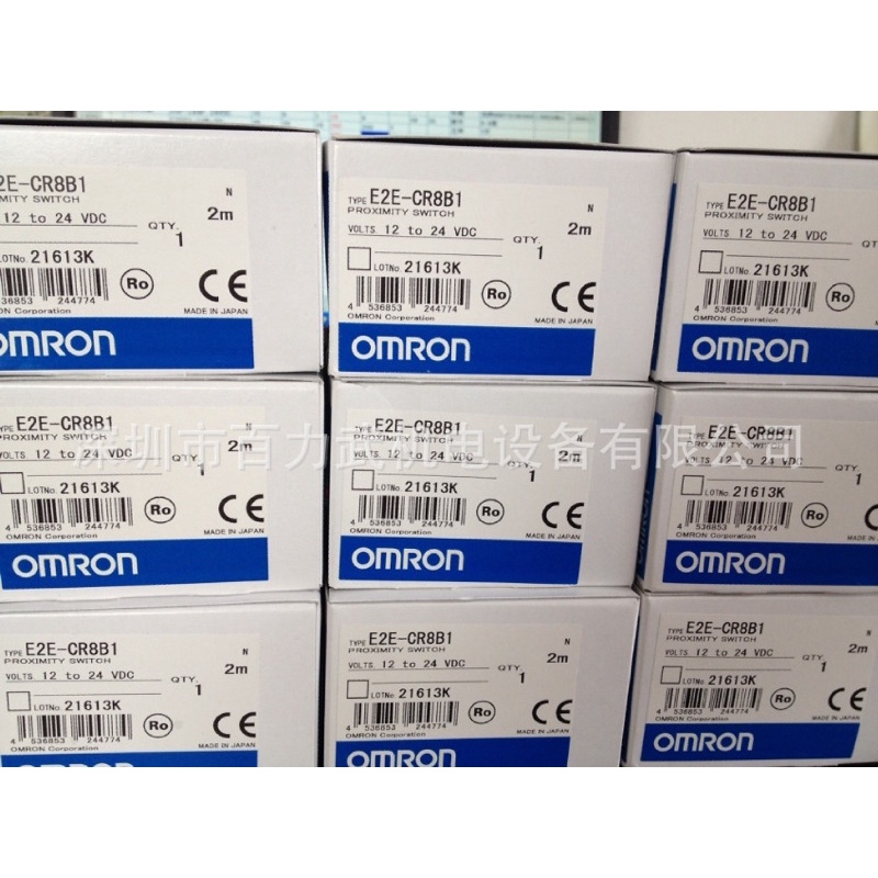 omron-e2e-cr8b1-proximity-switch-12-24vdc-m4-pnp-no-ของใหม่