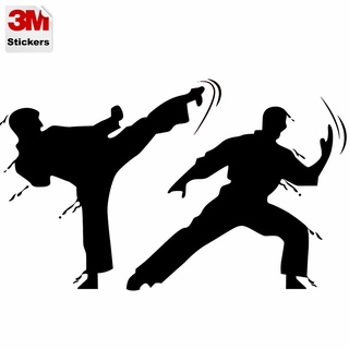 taekwondo สติ๊กเกอร์ 3M ลอกออกไม่มีคราบกาว  Removable 3M sticker, สติ๊กเกอร์ติด รถยนต์ มอเตอร์ไซ