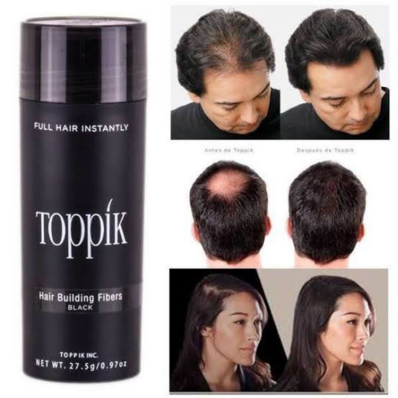 Toppik ผงไฟเบอร์ใส่ผมบาง 27 5 กรัม Shopee Thailand