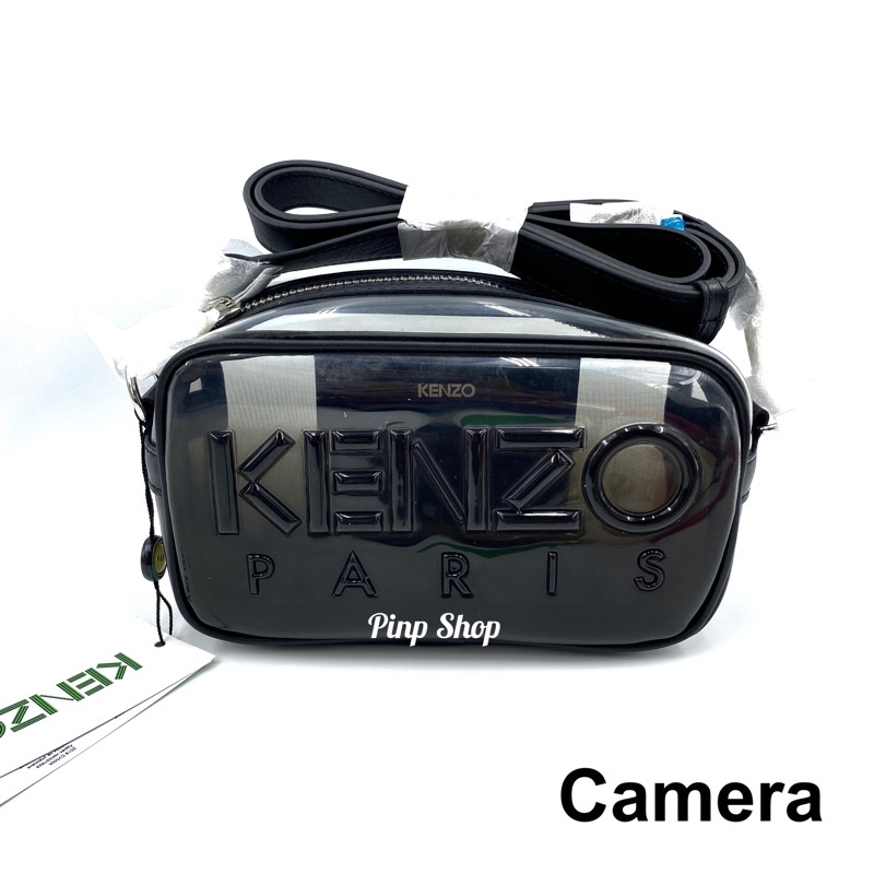 Kenzo tranparents kombo Belt bag / Bumbag camera crossbody กระเป๋า เคน