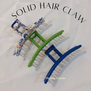 Femme.material - Solid Hair Claw