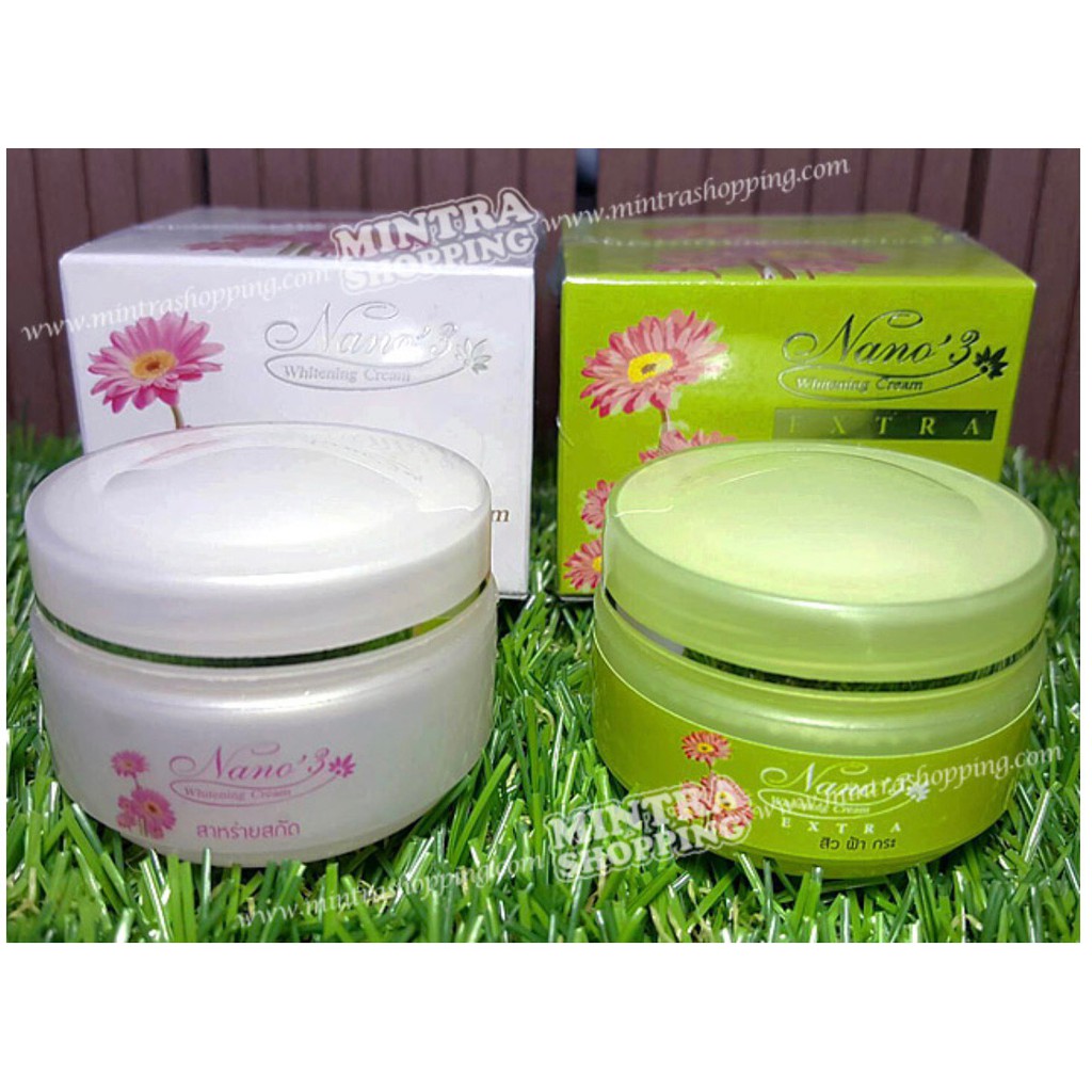 nano3-whitening-cream-ครีมนาโน3-ครีมนาโนเขียว-ครีมนาโนขาว