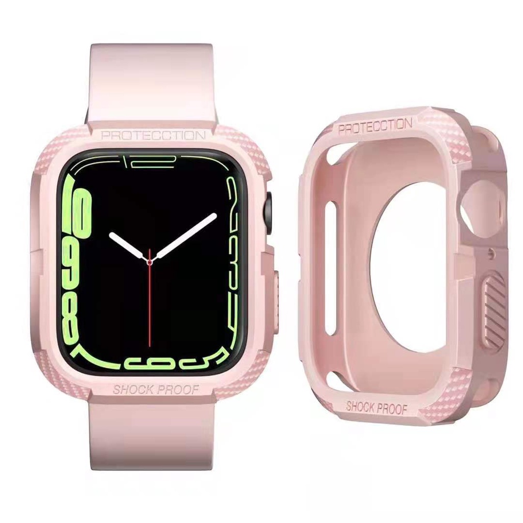 ภาพสินค้าเคส applewatch กีฬา ยาง Apple Watch Series 7 Case i watch Case Size 40mm 41mm 44mm 45mm 38mm 42mm apple watch series 7 6 5 4 3 Apple Watch se เคส applewatch series 7 จากร้าน fortunetimes02.th บน Shopee ภาพที่ 6