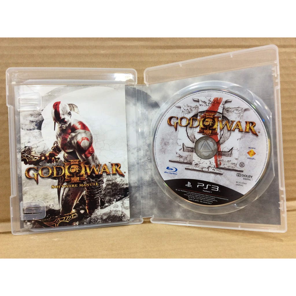 ภาพหน้าปกสินค้าแผ่นแท้  God of War III (Japan) (BCJS-37001  37002  75001) 3 จากร้าน japan.gameshop.rareitems บน Shopee
