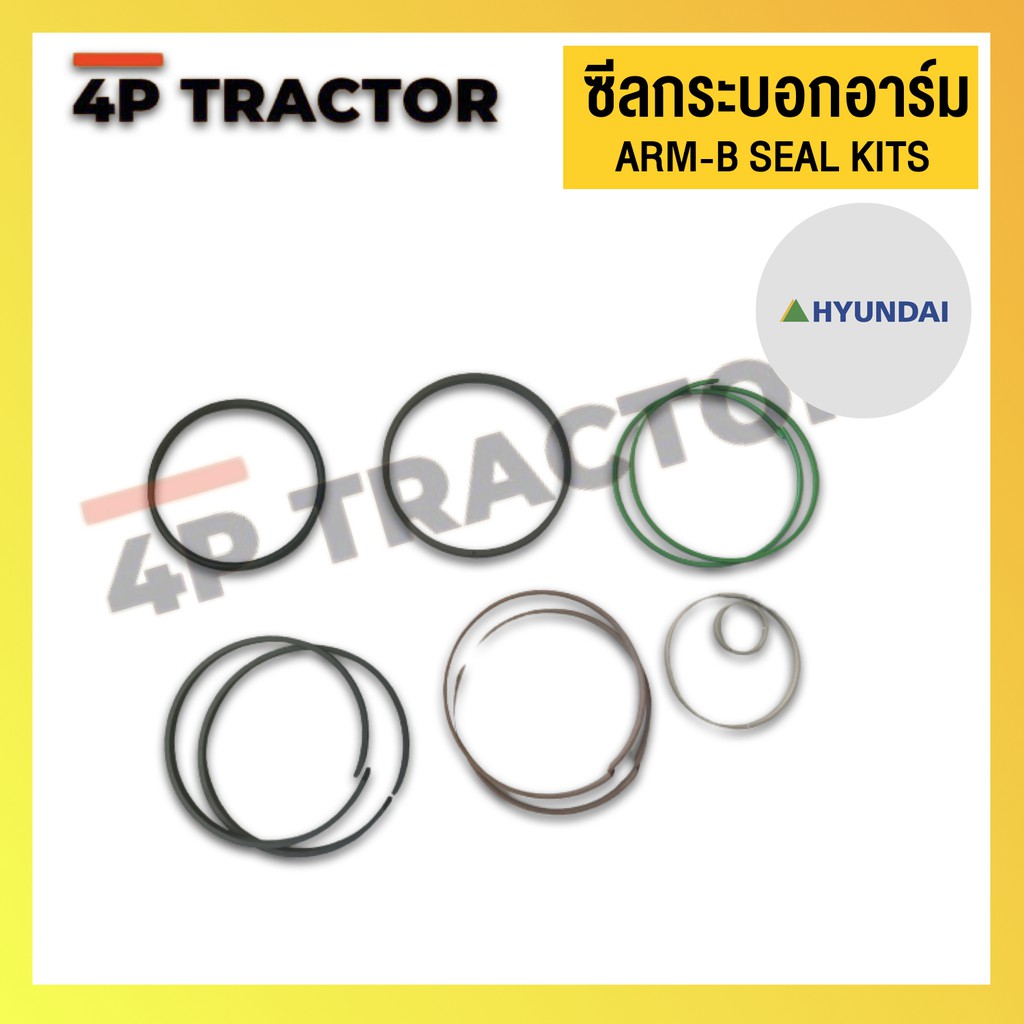 ชุดซ่อม-ชุดซีลลูกสูบกระบอกอาร์ม-arm-b-oring-seal-kit-รถแบคโฮ-hyundai