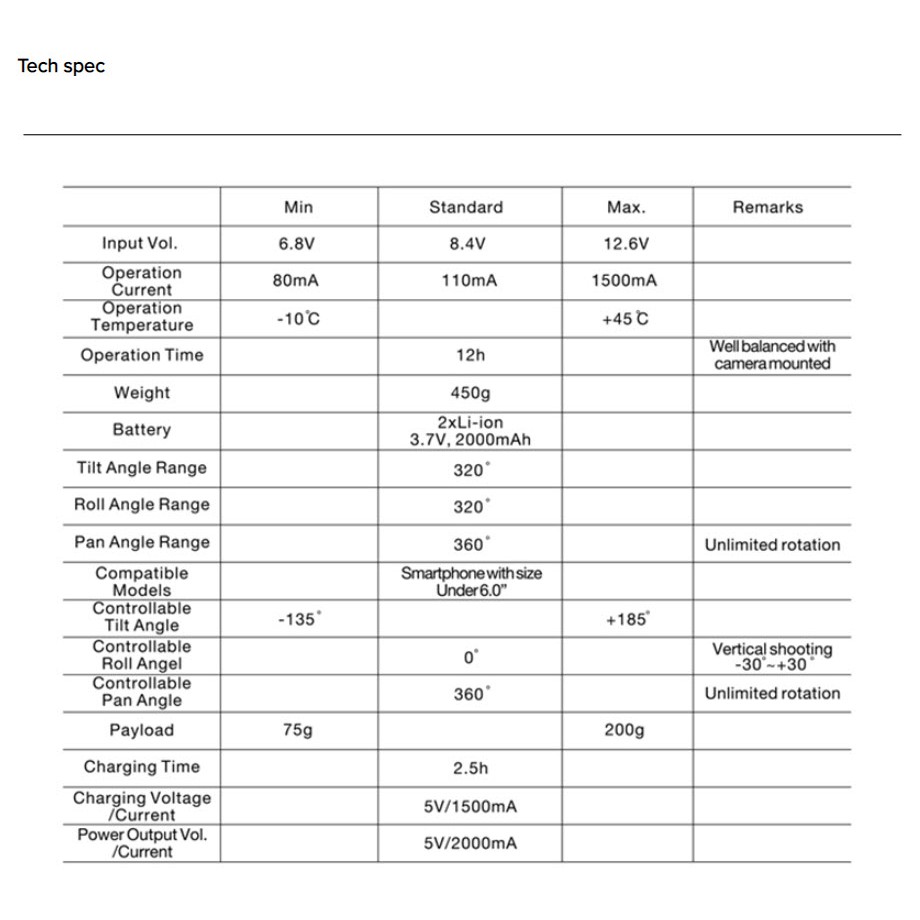 ส่งฟรี-กิมบอล-e-image-q50-อุปกรณ์เชื่อมต่อโทรศัพท์มือถือและกันสั่น