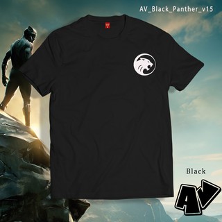 ชุดเซ็ต 2 ชิ้น - AV merch เสือดําเสื้อ Wakanda เสื้อมาร์เวลการ์ตูน Vibranium Tshirt v15 สําหรับผู้ห