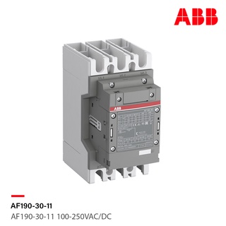 ABB : แมกเนติก คอนแทคเตอร์ AF190 3 Pole Contactor -190A, 100-250VAC/DC Coil, 1NO+1NC, 90 kW รหัส AF190-30-11 - เอบีบี