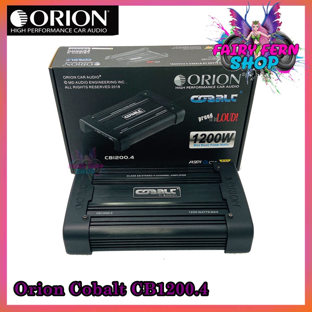 orion-cobalt-cb1200-4-แอมป์ขยายเสียง-4-ch-class-ab-1200วัตต์-ความถี่-10000-36000เฮิร์ต-เพาเวอร์แอมป์รถยนต์สัญชาติอเมริกา