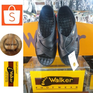 Walker shoes รองเท้าวอล์รเกอร์ รหัส M4473 รองเท้าหนังสวมสำหรับผู้ชาย