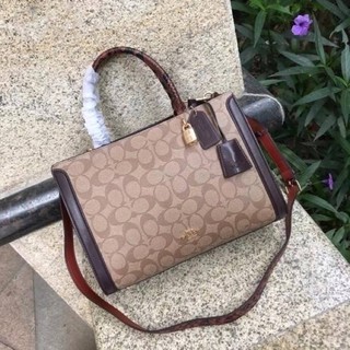 Coach Carryall Zoe Exotic Trim