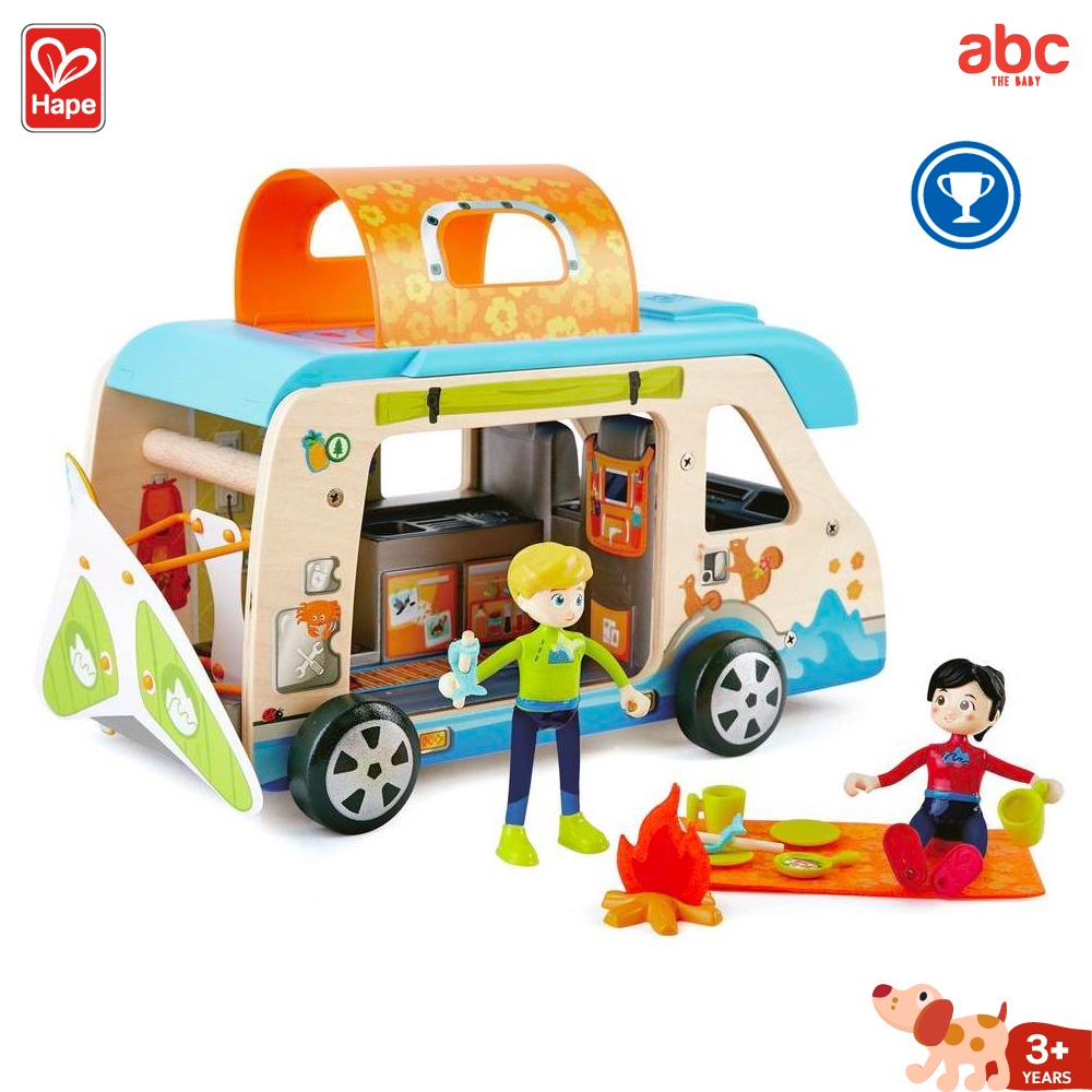 hape-ของเล่นไม้-รถตู้แอดเวนเจอร์-adventure-van-ของเล่นเสริมพัฒนาการ-3-ขวบ-ขึ้นไป