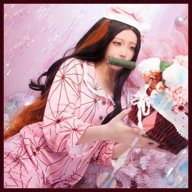 fantasy-dragon-store-anime-cosplay-demon-slayer-kimetsu-no-yaiba-cosplay-kamado-nezuko-pajamas-kanao-cosplay-costume-d