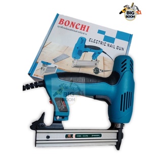 เครื่องยิงแม็กไฟฟ้า BONCHI  ตะปูไฟฟ้า ขาเดี่ยว รุ่น F30 ปรับรอบได้ 6 ระดับ 2500W