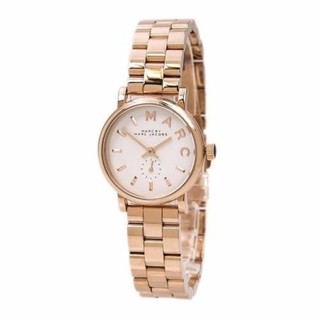 Marc By Marc Jacobs Baker Mini Rose Gold-Tone Ladies Watch MBM3248