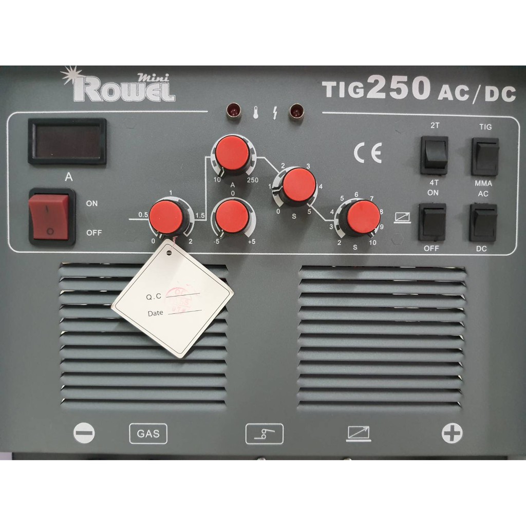 rowel-เครื่องเชือมทิก-รุ่น-tig250-ac-dc-โฉมใหม่-ไฟ-220v-250a-สำหรับงานเชื่อม-ตู้เชื่อม-เครื่องเชื่อม